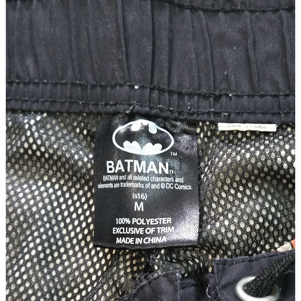DC Comics Batman Men's Swim Trunks Board Shorts Medium Retro Robin Superman